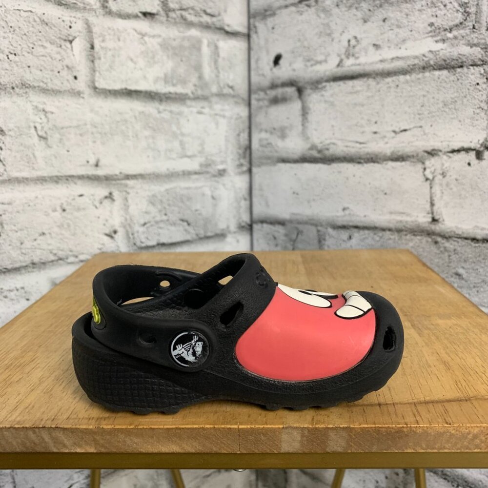 Crocs x SpongeBob SquarePants Nickelodeon Classic Clogs Toddlers 4C5 Beach Shoes - Picture 6 of 8